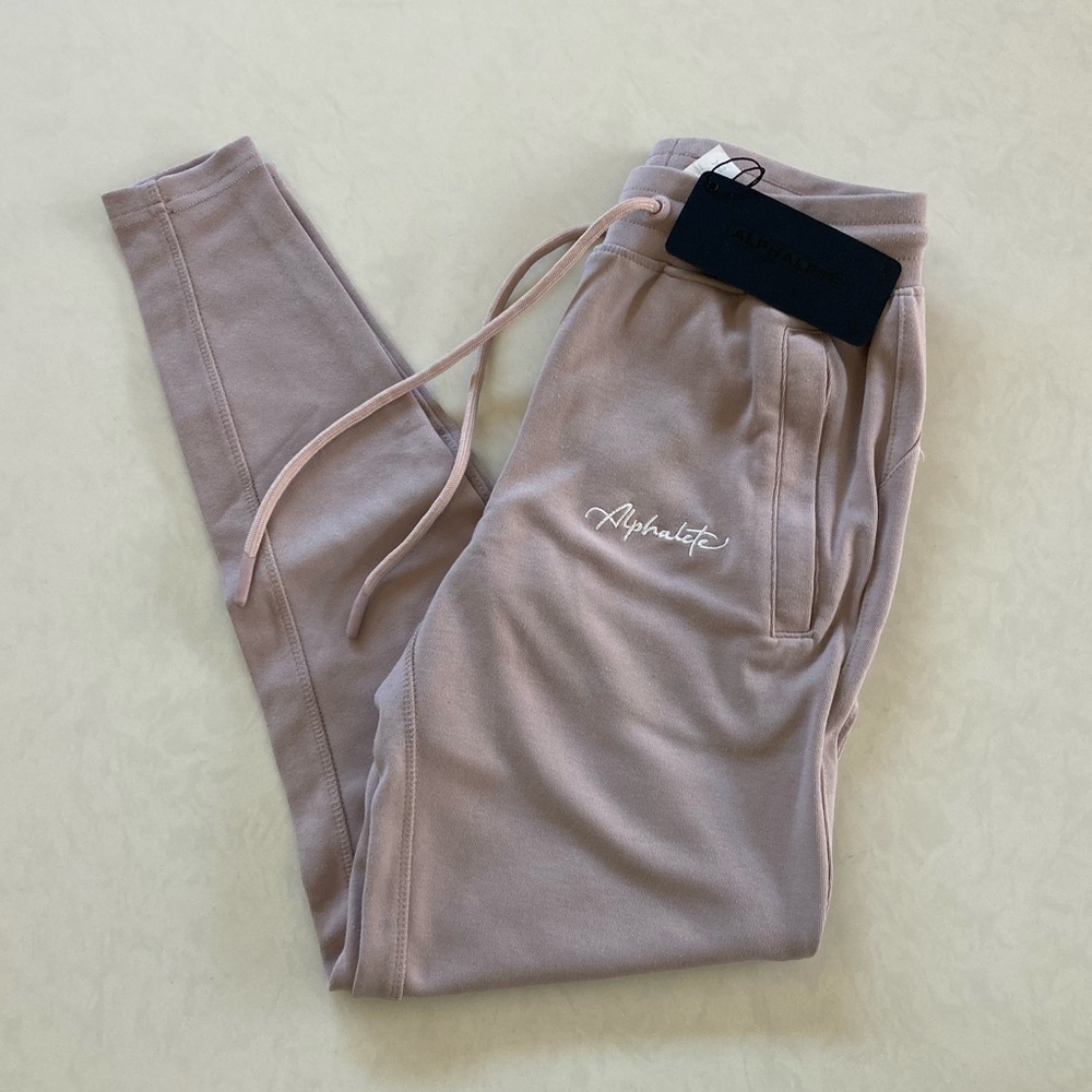 Alphalete Essential Joggers - Flat Rose